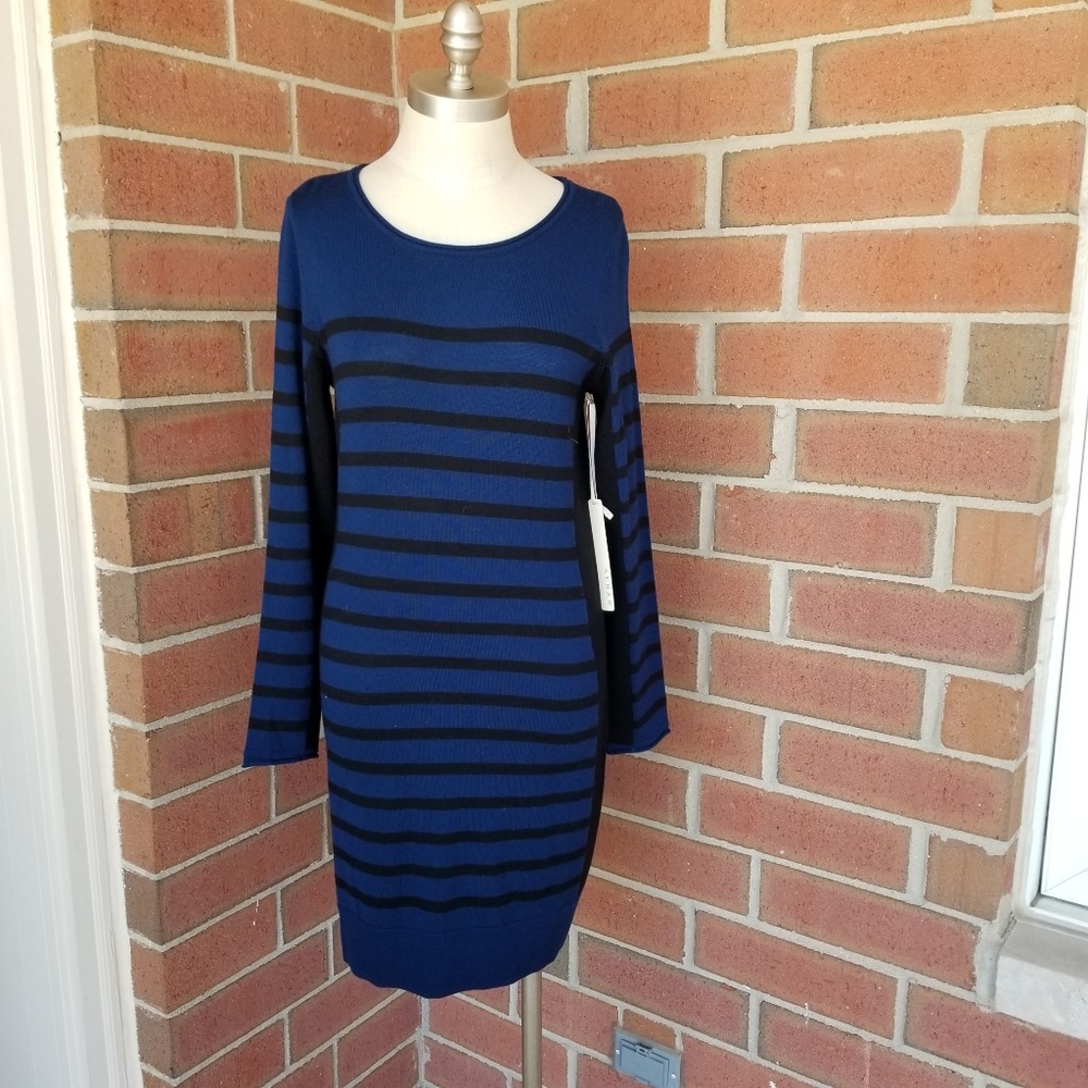 Kenar blue/black Knitdress M